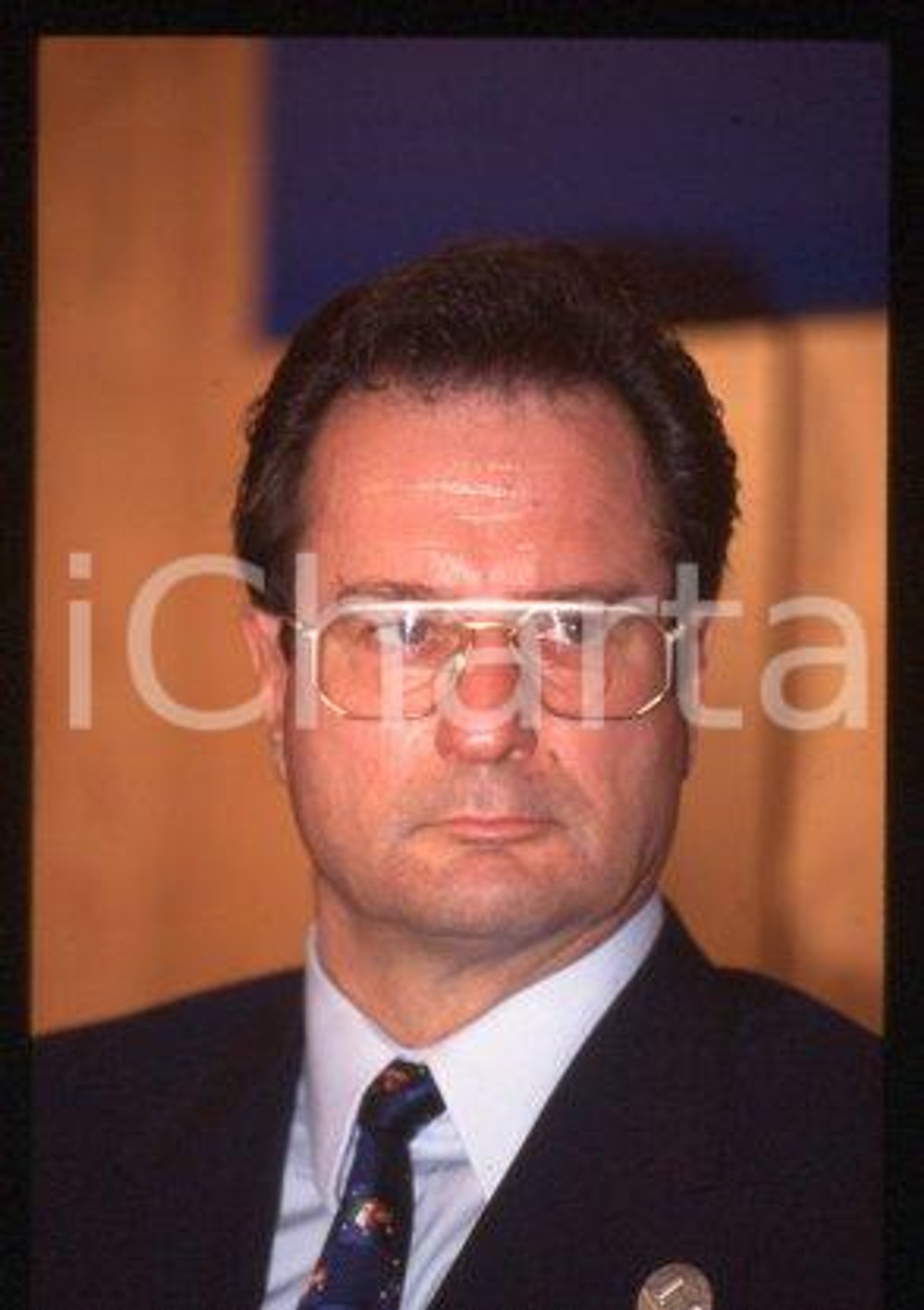 35mm vintage slide* 1992 ca GERMANY Minister of Foreign affairs Klaus KINKEL (5)
