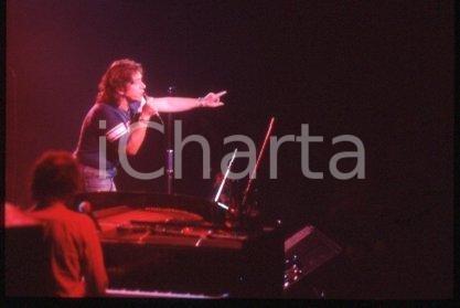 35mm vintage slide* 1985 ca MILAN vocalist of ANIMALS singer Eric BURDON (1)