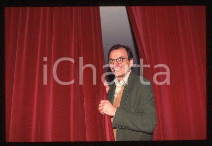 35mm vintage slide* 1995 ca MILAN Portrait of Italian actor Vittorio VIVIANI (6)