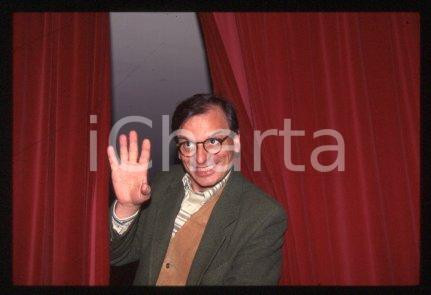 35mm vintage slide* 1995 ca MILAN Portrait of Italian actor Vittorio VIVIANI (8)