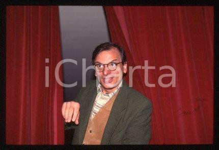 35mm vintage slide* 1995 ca MILAN Portrait of Italian actor Vittorio VIVIANI (9)
