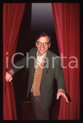 35mm vintage slide* 1995 ca MILAN an Italian actor Vittorio VIVIANI (11)