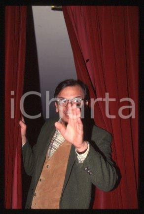 35mm vintage slide* 1995 ca MILAN an Italian actor Vittorio VIVIANI (12)