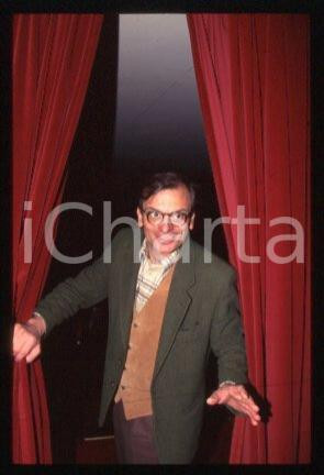 35mm vintage slide* 1995 ca MILAN an Italian actor Vittorio VIVIANI (15)