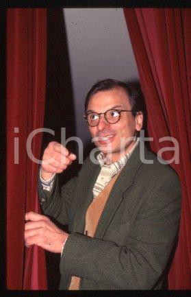35mm vintage slide* 1995 ca MILAN an Italian actor Vittorio VIVIANI (16)