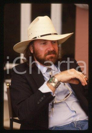 35mm vintage slide* 1988 ca VENICE Film director David Burton MORRIS (2)