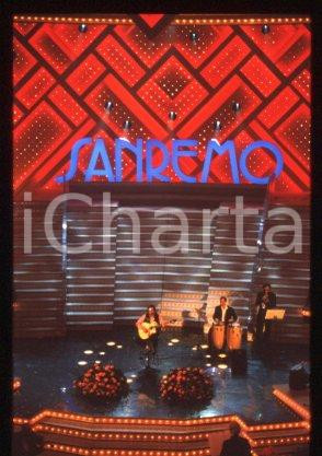 35mm vintage slide* 1998 SANREMO singer and composer Jose FELICIANO (12)