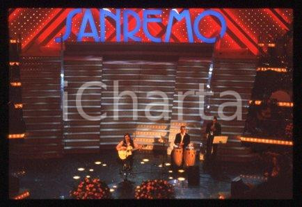 35mm vintage slide* 1998 SANREMO singer and composer Jose FELICIANO (13)
