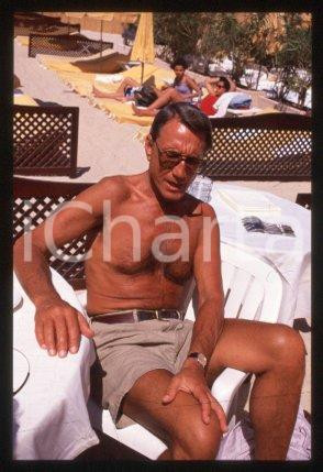 35mm vintage slide* 1989 ca CANNES an American actor Roy SCHEIDER (35)