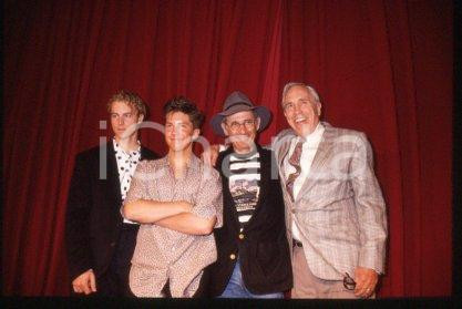 35mm vintage slide* 1989 CANNES Festival Jerry SCHATZBERG & Samuel WEST (27)