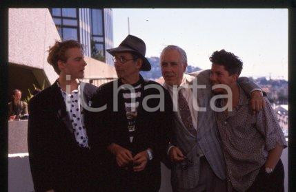 35mm vintage slide* 1989 CANNES Festival Jerry SCHATZBERG & Samuel WEST (29)
