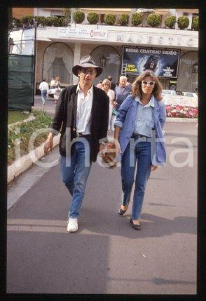 35mm vintage slide* 1989 CANNES Festival Jerry SCHATZBERG & Maureen KERWIN (33)
