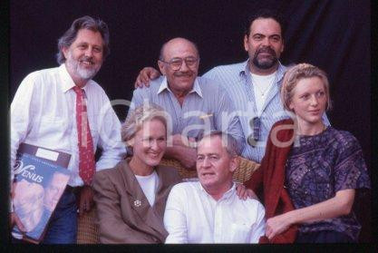35mm vintage slide* 1992 ca VENICE David PUTTNAM Istvan SZABO & Glenn Close (18)