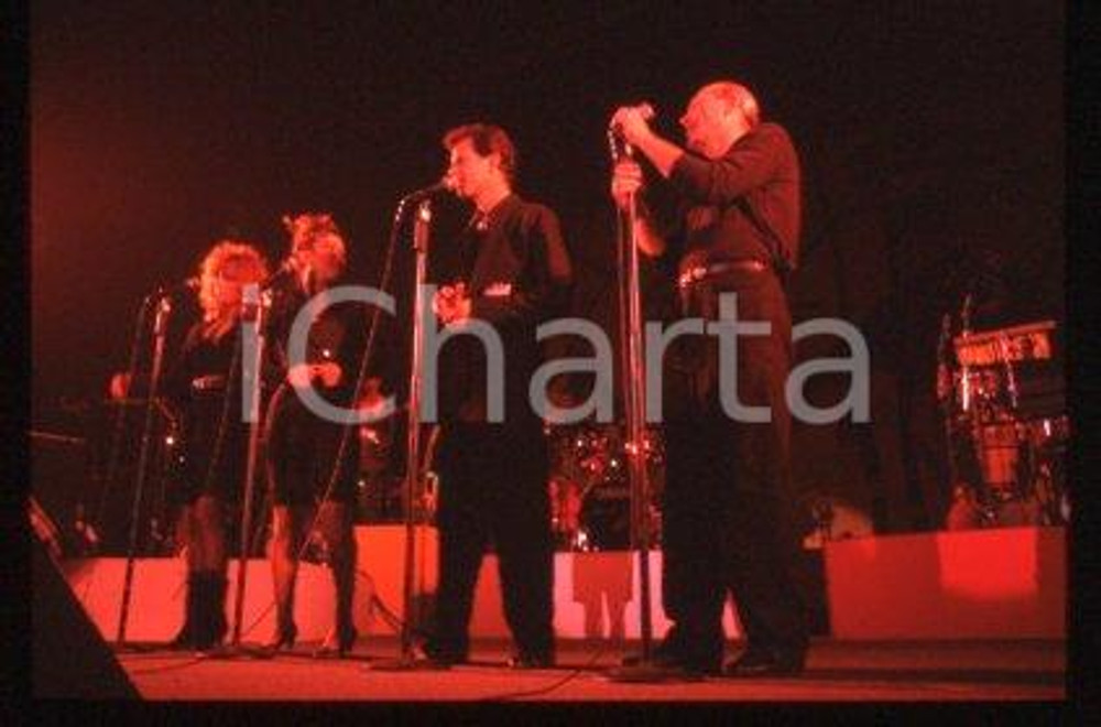 35mm vintage slide* 1988 ca MUSIC concert of THE MANHATTAN TRANSFER (2)