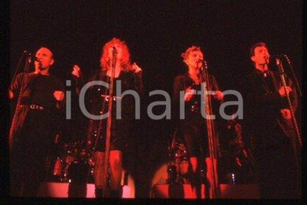 35mm vintage slide* 1988 ca MUSIC concert of THE MANHATTAN TRANSFER (5)
