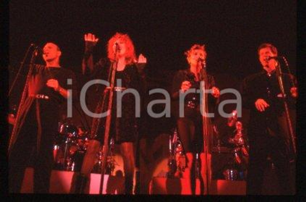 35mm vintage slide* 1988 ca MUSIC concert of THE MANHATTAN TRANSFER (11)