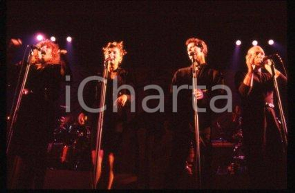 35mm vintage slide* 1988 ca MUSIC concert of THE MANHATTAN TRANSFER (22)