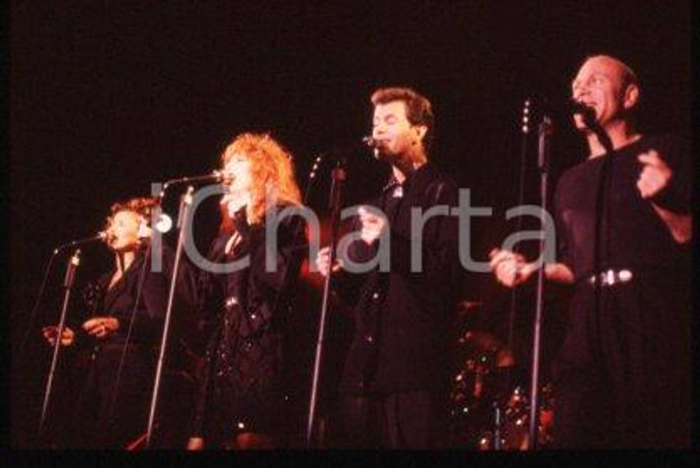 35mm vintage slide* 1988 ca MUSIC concert of THE MANHATTAN TRANSFER (23)