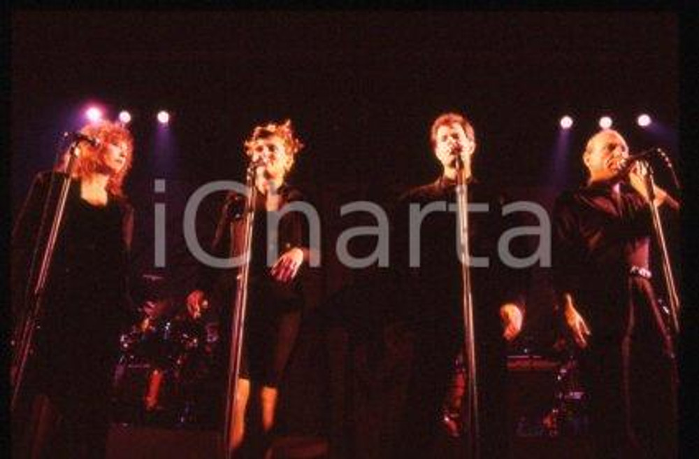 35mm vintage slide* 1988 ca MUSIC concert of THE MANHATTAN TRANSFER (25)