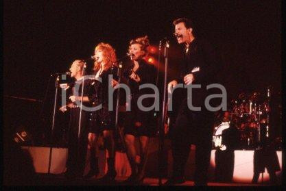 35mm vintage slide* 1988 ca MUSIC concert of THE MANHATTAN TRANSFER (26)
