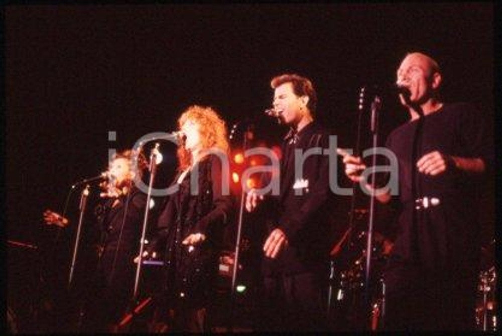 35mm vintage slide* 1988 ca MUSIC concert of THE MANHATTAN TRANSFER (27)