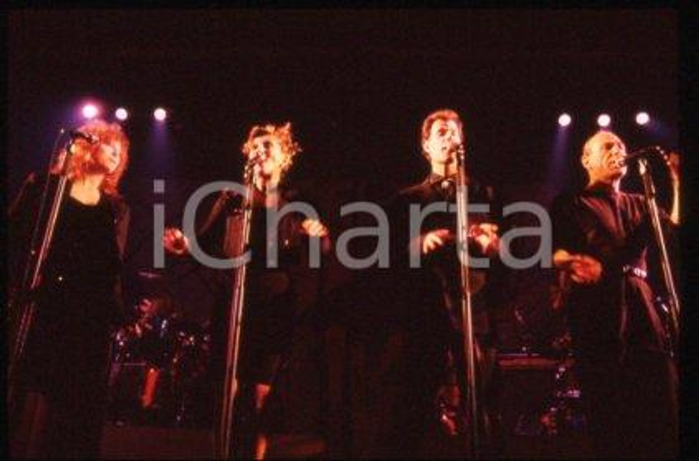 35mm vintage slide* 1988 ca MUSIC concert of THE MANHATTAN TRANSFER (29)