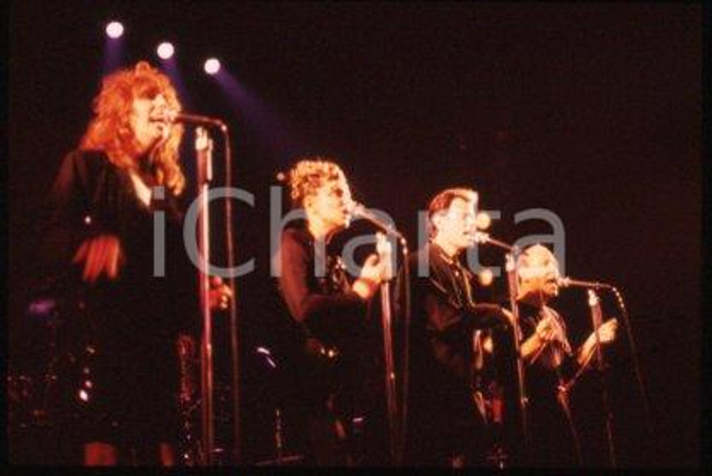 35mm vintage slide* 1988 ca MUSIC concert of THE MANHATTAN TRANSFER (33)