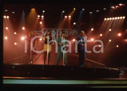 35mm vintage slide* 1988 SANREMO a vocal group THE MANHATTAN TRANSFER (69)