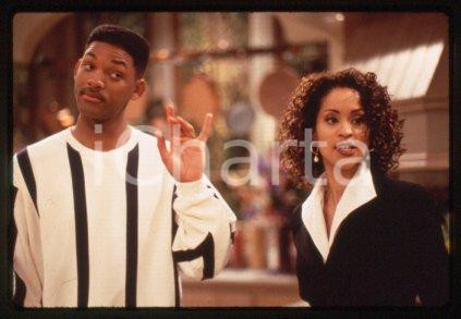 35mm vintage slide* 1994 TV Series "THE FRESH PRINCE" Will SMITH Karyn PARSONS 3