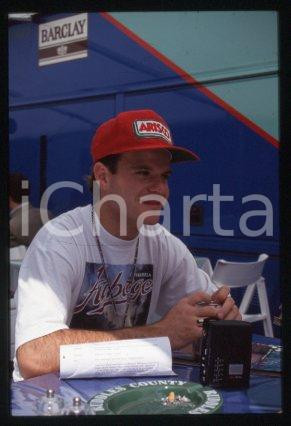 35mm vintage slide* 1993 ca F1 Jordan Hart 193 Rubens BARRICHELLO (20)