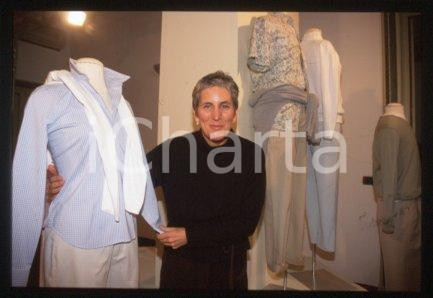 35mm vintage slide* 1990 ca FASHION Portrait of Alice WILLIFORD (1)