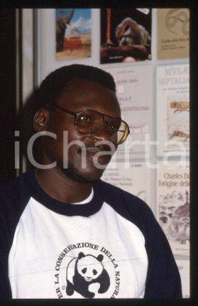 35mm vintage slide* 1988 ca MILAN - "RHINO MAN" Michael WERIKHE (3)
