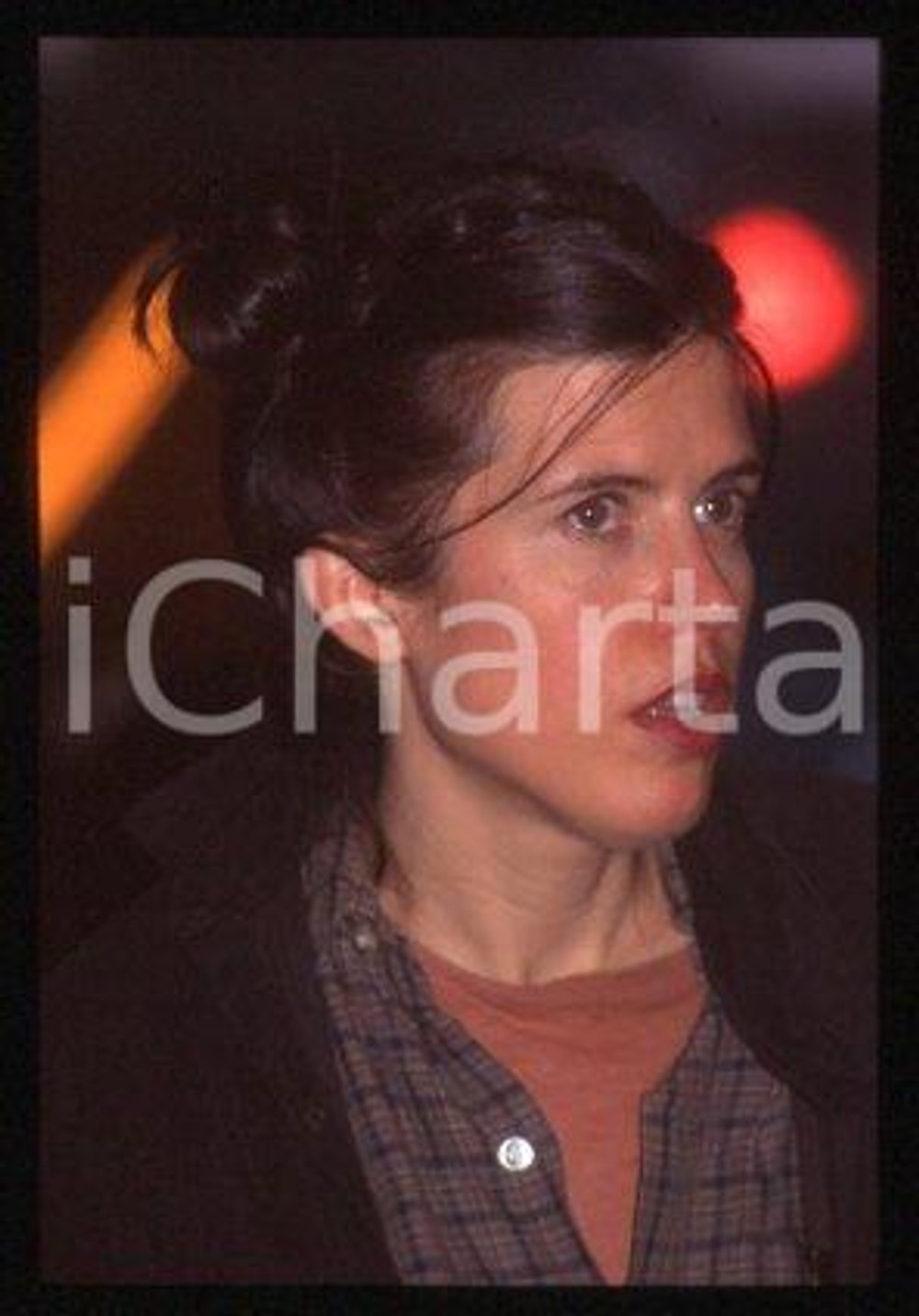 35mm vintage slide* 1995 ca MILAN American singer Victoria WILLIAMS (1)