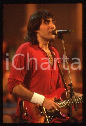 35mm vintage slide* 1993 ca ITALY composer guitarist & singer Luigi SCHIAVONE 6