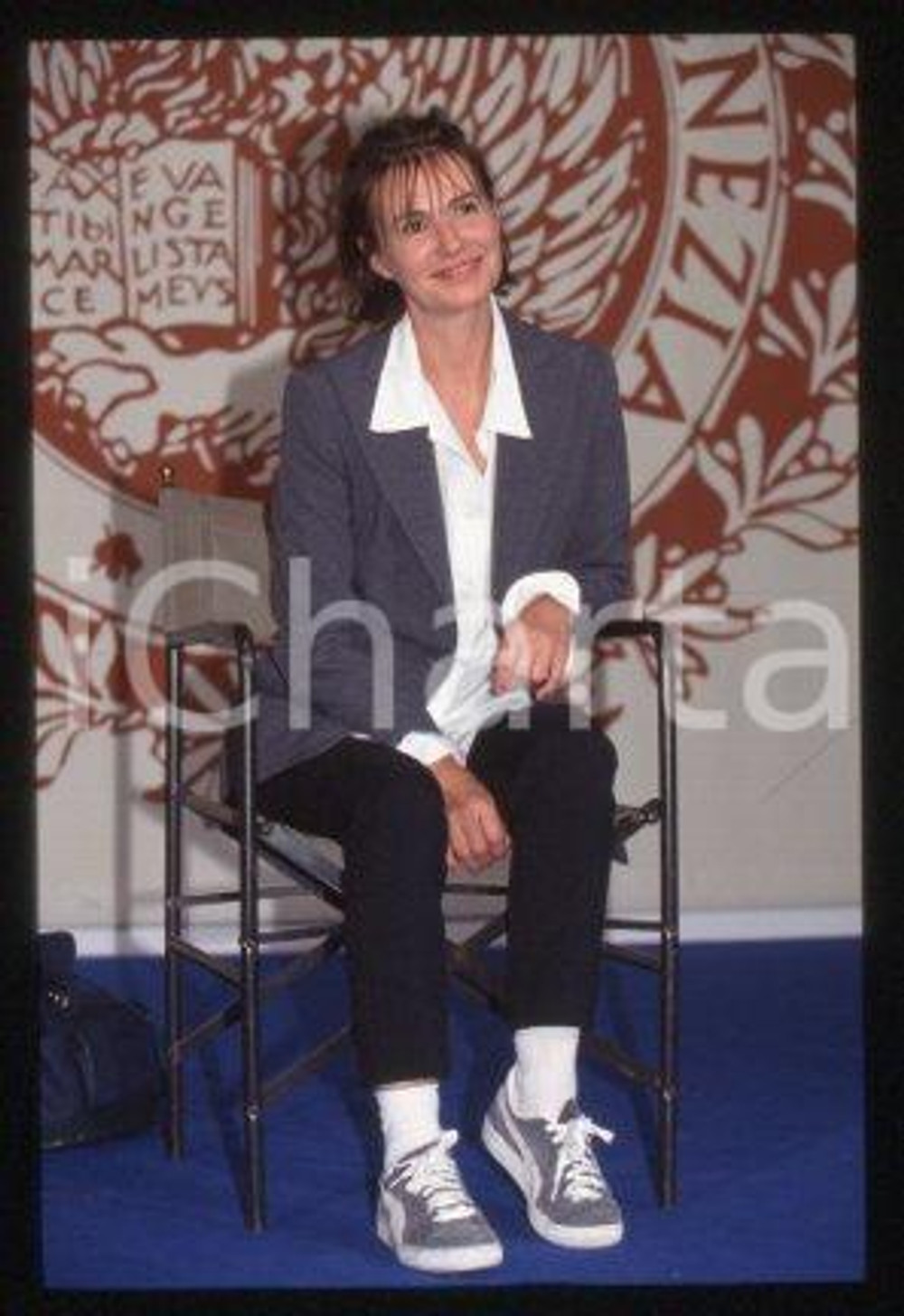 35mm vintage slide* 1997 VENICE Film Festival French actress MIOU-MIOU (10)