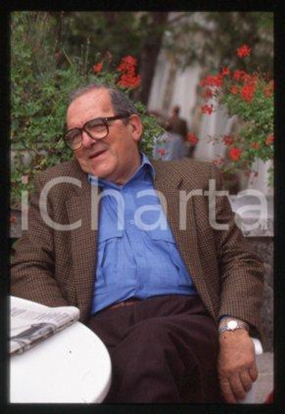 35mm vintage slide* 1990 ca CINEMA Italian film director Damiano DAMIANI (8)