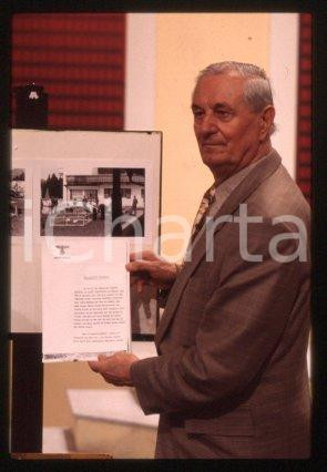 35mm vintage slide* 1992 MILAN CHANNEL5 Adolf Hitler's bodyguard Rochus MISCH 37