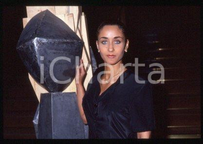 35mm vintage slide* 1991 ca ITALY TV Presenter & actress Terri SCHIAVO (7)