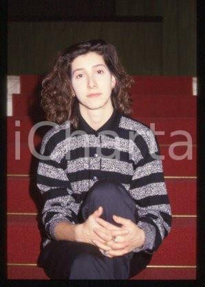 35mm vintage slide* 1988 ca ITALY Portrait of singer-songwriter Andrea MIRO (15)