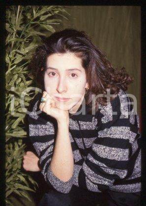 35mm vintage slide* 1988 ca ITALY Portrait of singer-songwriter Andrea MIRO (20)