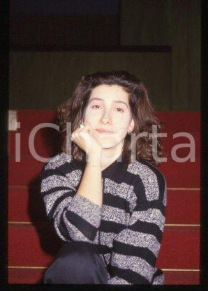 35mm vintage slide* 1988 ca ITALY Portrait of singer-songwriter Andrea MIRO (23)