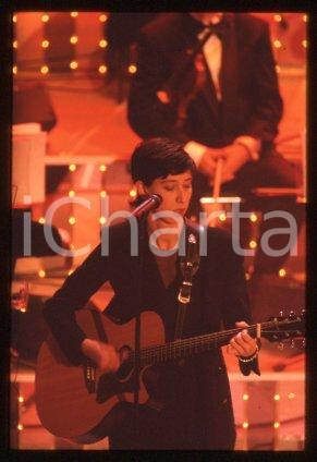 35mm vintage slide* 1990 ca ITALY Portrait of singer-songwriter Andrea MIRO (32)