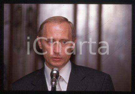35mm vintage slide* 2000 MILAN the President of Russia Vladimir PUTIN (6)