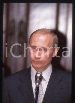 35mm vintage slide* 2000 MILAN the President of Russia Vladimir PUTIN (11)
