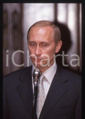 35mm vintage slide* 2000 MILAN the President of Russia Vladimir PUTIN (12)