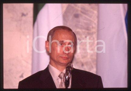 35mm vintage slide* 2000 MILAN the President of Russia Vladimir PUTIN (15)