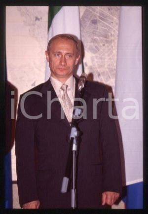 35mm vintage slide* 2000 MILAN the President of Russia Vladimir PUTIN (17)