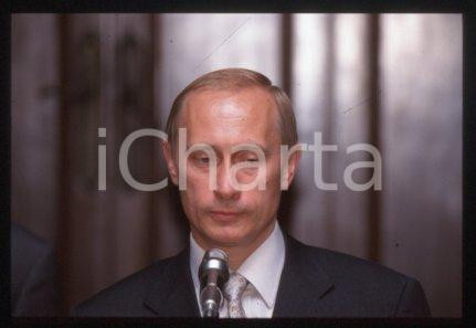 35mm vintage slide* 2000 MILAN the President of Russia Vladimir PUTIN (19)