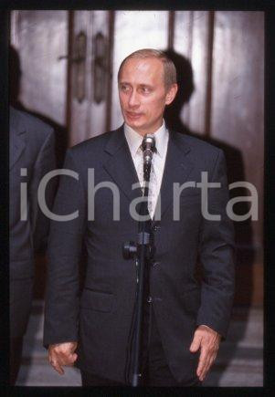 35mm vintage slide* 2000 MILAN the President of Russia Vladimir PUTIN (32)