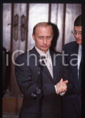 35mm vintage slide* 2000 MILAN the President of Russia Vladimir PUTIN (33)